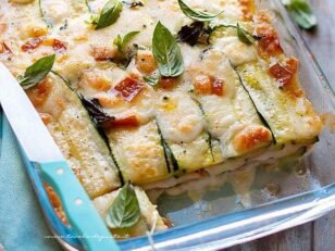 Parmigiana Di Zucchine Bianca Con Zucchine Crude Pronta In 30 Minuti