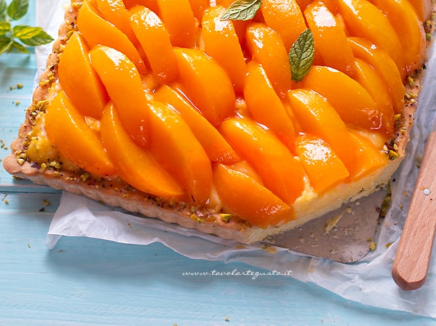 Crostata Di Pesche Fresche O Sciroppate Ricetta Facile E Golosissima