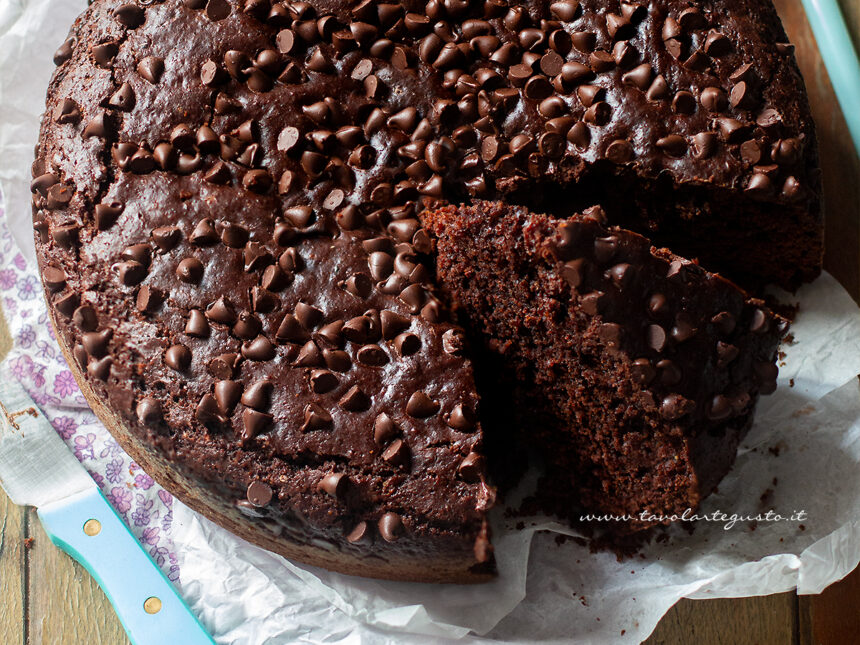 torta al cioccolato senza uova