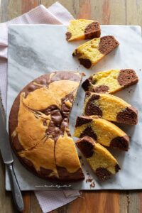 Torta Variegata (cacao E Vaniglia) Morbidissima, La Ricetta Facile E ...