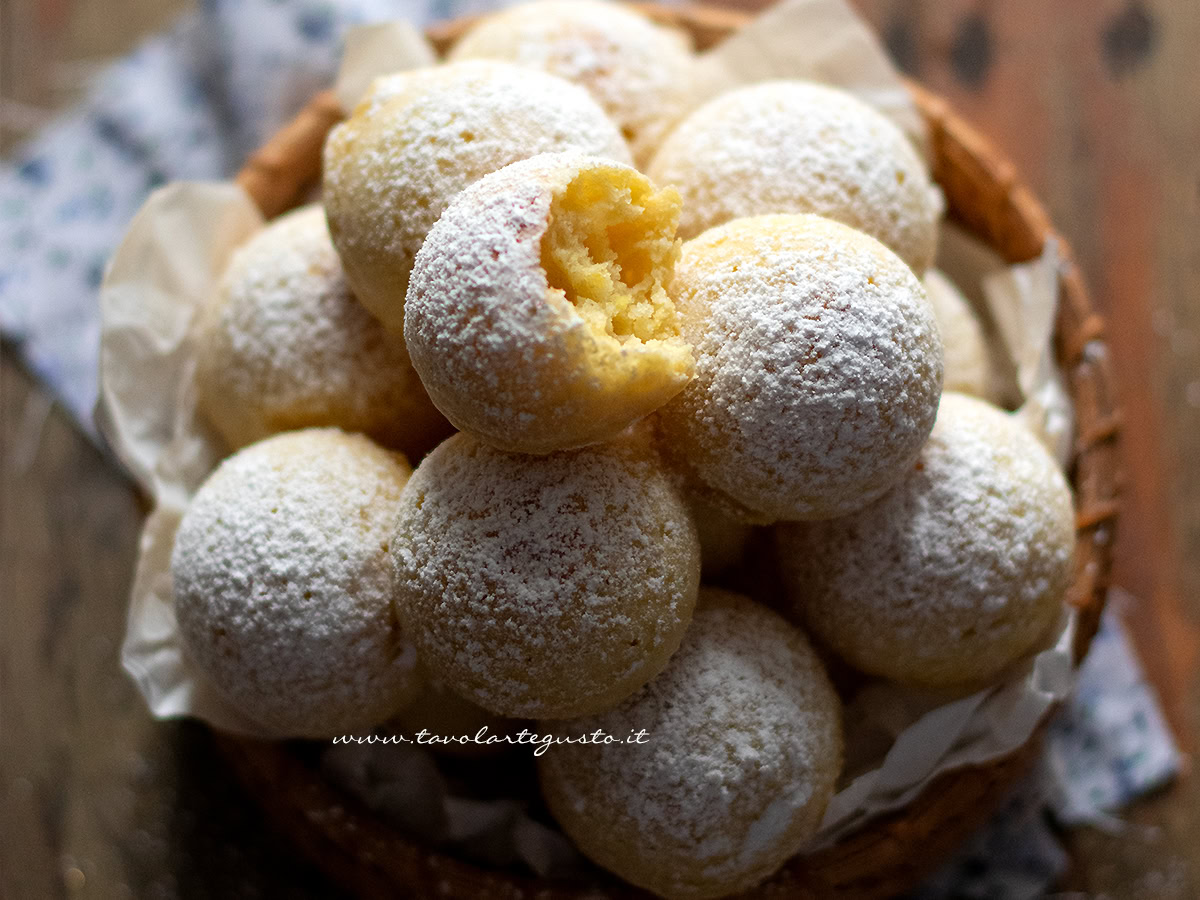 Frittelle al forno - Ricetta Frittelle al forno