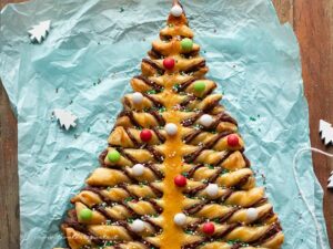 Albero Di Natale Con Nutella E Pasta Sfoglia La Versione Dolce