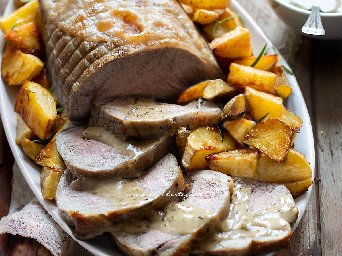 Arrosto di vitello al forno