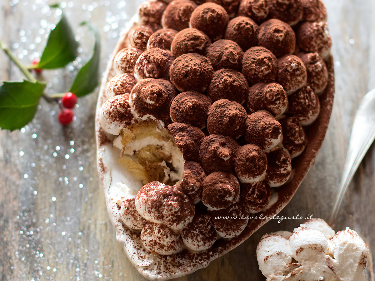 tiramisù con pandoro senza uova