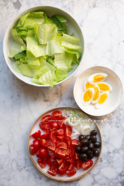 come fare l'insalata nizzarda