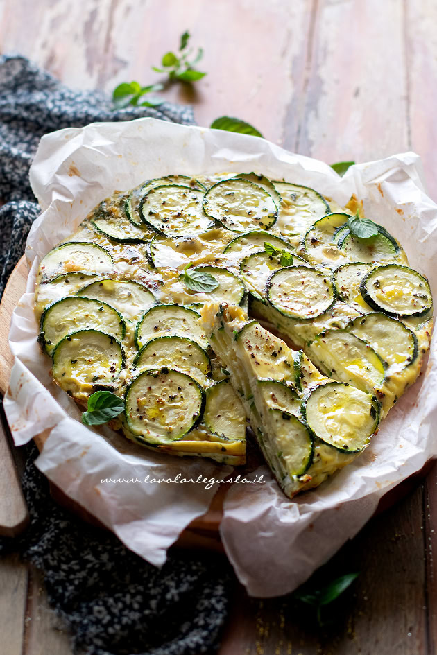 ricetta frittata di zucchine