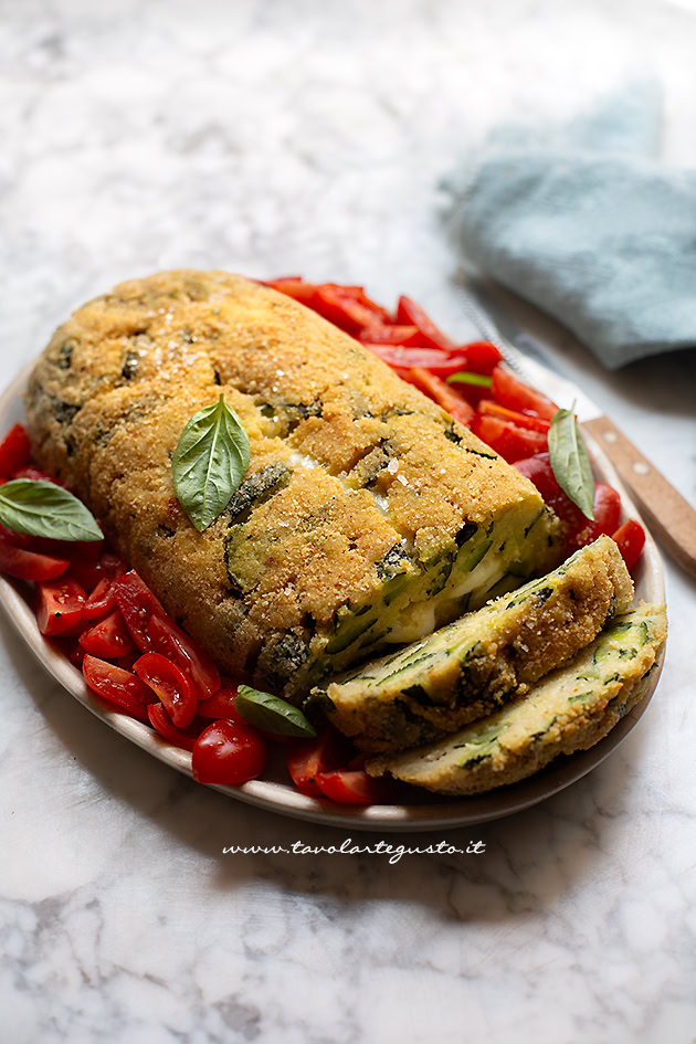 ricetta polpettone di zucchine