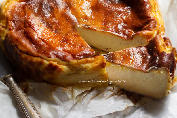 ricetta cheesecake basca (san sebastian cheesecake)