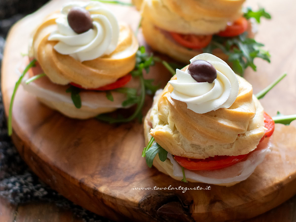 Zeppole di San Giuseppe salate ricetta