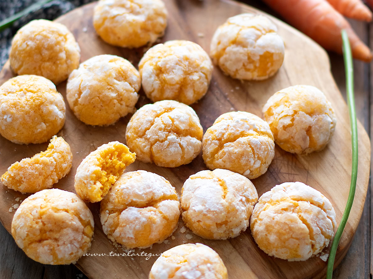 Biscotti alle carote (morbidi e deliziosi) Ricetta veloce