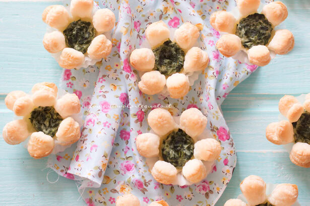 Fiori di pasta sfoglia