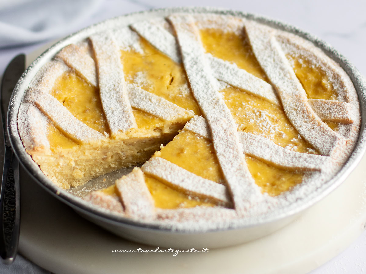 Pastiera senza canditi (deliziosa e profumata)